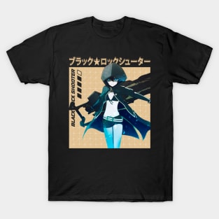 Battlefield of Emotions The Black Rock Shooter Saga Unleashed T-Shirt